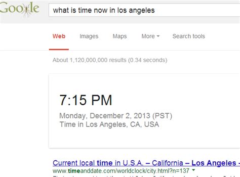 Time now in Los Angeles, .